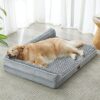 BFPETHOME Orthopedic Dog Bed With Waterproof Cover