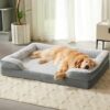 LEXTRO Orthopedic Large Dog Bed With Foam