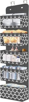 homyfort Over Door Organizer With 5 Pockets