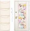 Ofiray-home Over The Door Stuffed Animal Storage, 4 Pockets