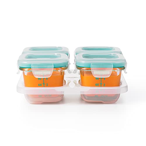OXO Tot Glass Baby Blocks Food Storage Containers - Image 5
