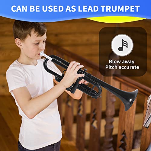 PAMPET Professional Plastic C Trumpet (Black) - Image 3