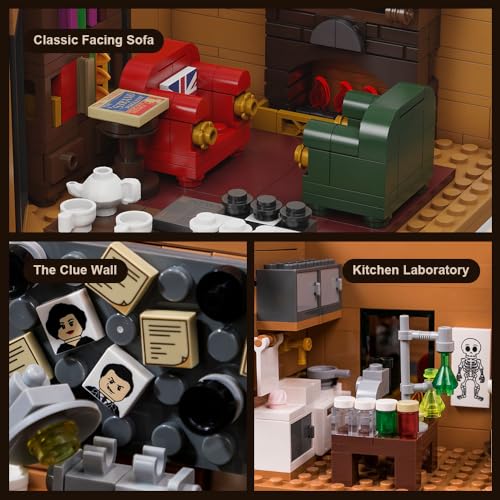 PANTASY Baker Street 221B Apartment Building Set Model - Image 3