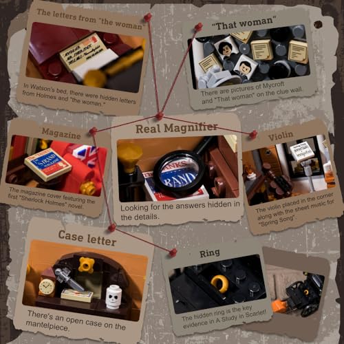 PANTASY Baker Street 221B Apartment Building Set Model - Image 4
