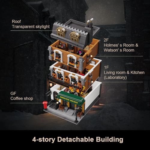 PANTASY Baker Street 221B Apartment Building Set Model - Image 5
