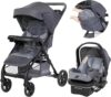 Baby Trend Passport Cargo Travel System, Grey Bamboo