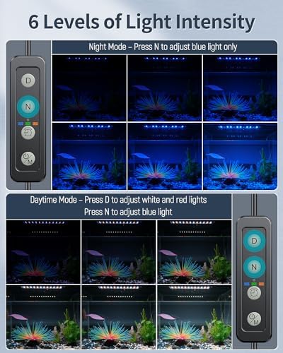 Pawfly Aquarium LED Light 12-18 Inch Fish Tanks - Image 4