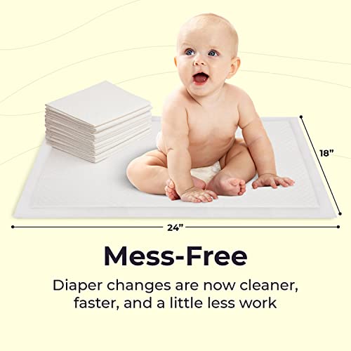 Peekapoo Disposable Changing Pad Liners (50 Pack) - Image 2
