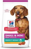 Hill’s Science Diet Perfect Weight Small & Mini Breeds Dry Dog Food, Chicken Recipe, 12.5 lb Bag