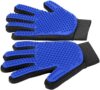 DELOMO Pet Grooming Gloves Cat Brushes – Blue