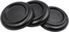 Sound harbor Piano Caster Cups Hardwood Pads (Set of 3)