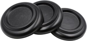 Sound harbor Piano Caster Cups Hardwood Pads (Set of 3)