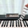 BEATBIT Piano Note Labels, 88-Key, Reusable, Silicone