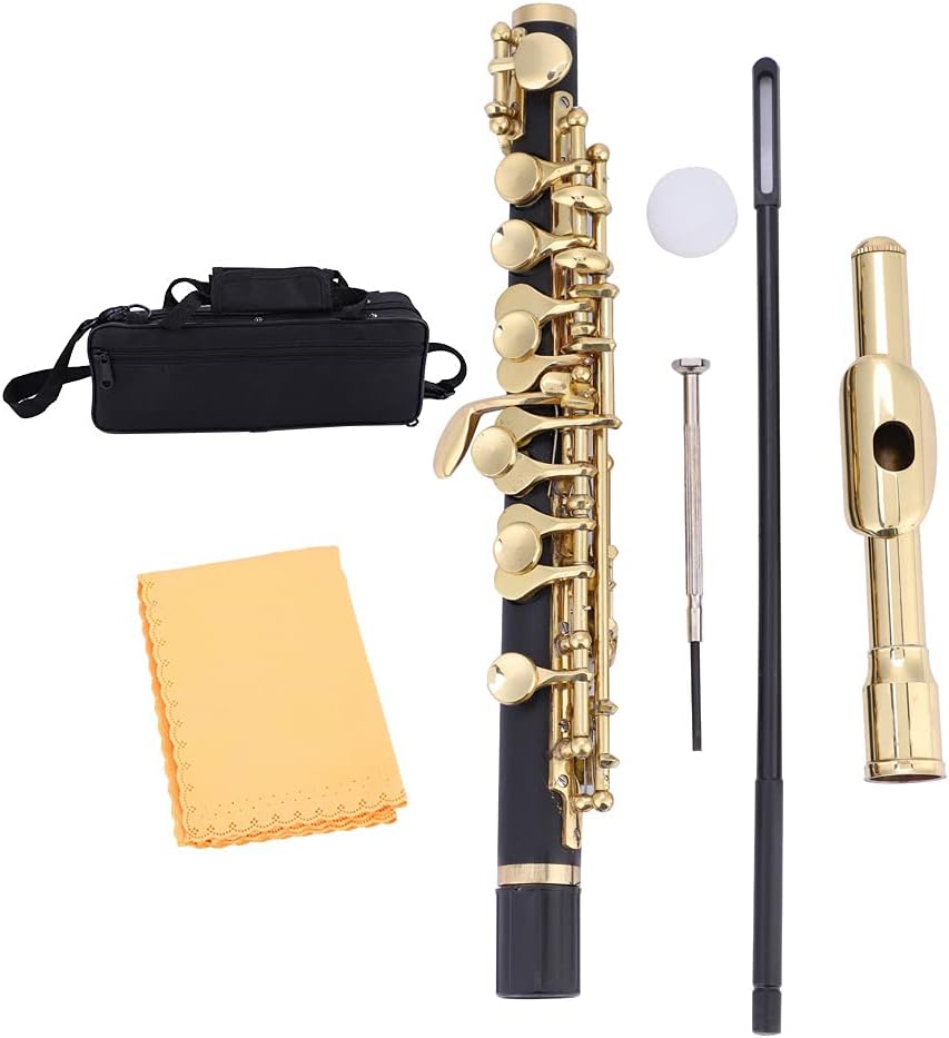 VBESTLIFE Piccolo Half Size Flute C Key