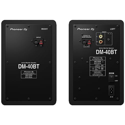 Pioneer DJ DM-40BT Desktop Monitor System, 4-Inch - Image 3