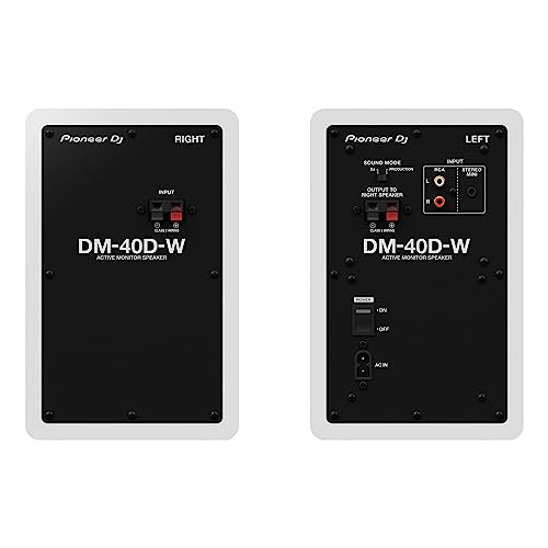 Pioneer DJ DM-40D-W 4-Inch Desktop Monitor Speaker - Image 3