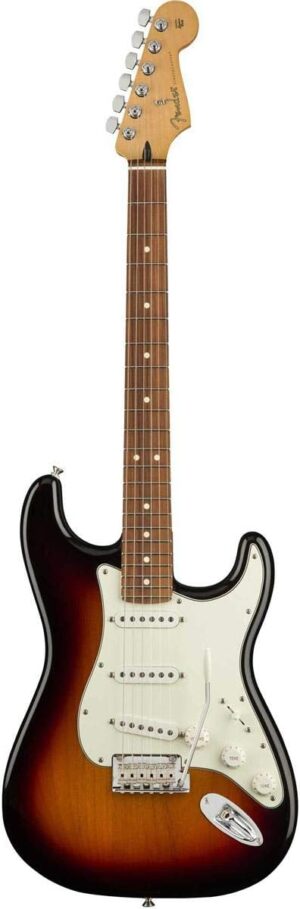 Fender Player Stratocaster SSS Electric Guitar, 3-Color Sunburst