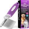 POODLIE Poodle Pet Dematting Fur Rake Comb