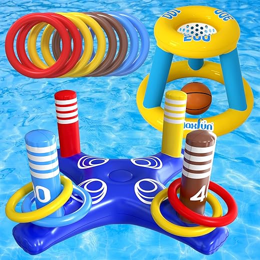 Max Fun Pool Floats Toys Set - Floating Games