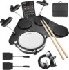 LEKATO Portable Electronic Drum Set With USB MIDI