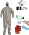 DuPont PPE Cleanup Kit Tychem F 6000 Coverall