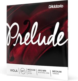 D’Addario Prelude Viola String Set, Medium Scale