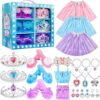 GIFNOL Princess Dress Up Jewelry Kit, 3 Themes