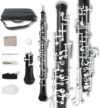 yinfente Professional C Key Ebonite/Rosewood Oboe Case
