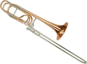 KERREY Professional Cupronickel Gold Lacquer Bass Trombone