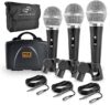 Pyle Professional Dynamic Microphone Kit With Case