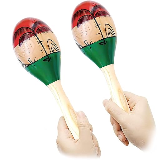 KETAR Professional Maracas Musical Instruments - 2Pcs