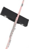 JUUTQA Professional Pink 16 Holes C Key Flute