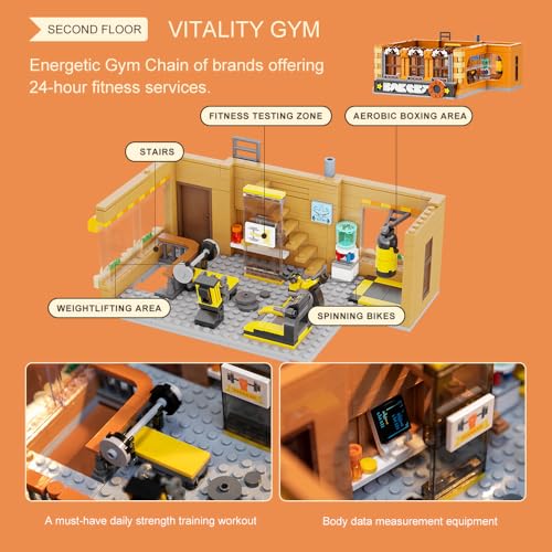 puremind European Bakery Modular Building Set, 1234AB - Image 4