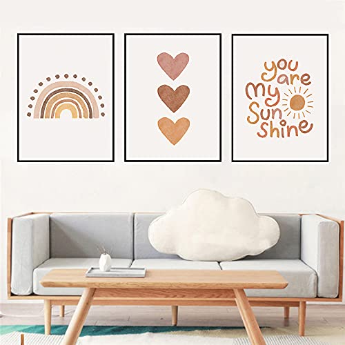 PUYIQARE You Are My Sunshine Canvas Wall Art - Image 5