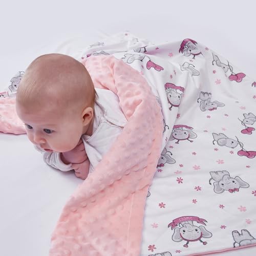 QSTEHEML Super Soft Baby Blanket Elephant 30*40inch - Image 2