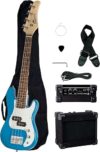 Raptor Raptor 3/4 Size 38 Inch Kids Electric P Bass Package – BLUE