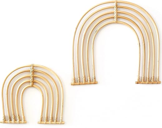 BEBE BASK Rattan Rainbow Nursery Decor Set