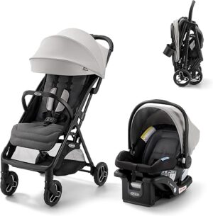 Graco Ready2Jet Compact Travel Stroller with SnugRide