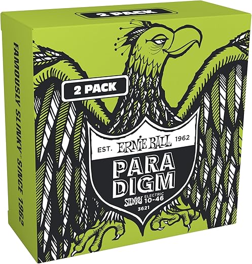 Ernie Ball Regular Slinky Paradigm Electric Guitar Strings P03621