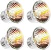 NBIIUYIGE Reptile Heat Lamp Bulbs 25W 4-Pack