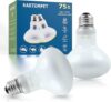 HARTOMPET Reptile Heat Lamp Bulbs 75W E26