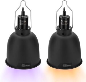 REPTITRIP Reptile Light Fixture 5.5″, 100W
