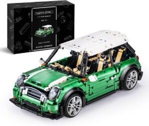 DOSCOR Retro Car Building Kit, 1:10 Scale, 2292+PCS