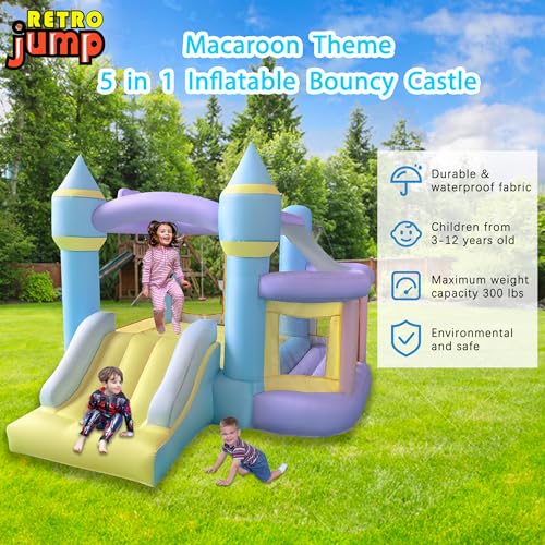 RETRO JUMP Retro Jump Bounce House with Slide - Image 3