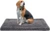 Exsnugy Reversible Washable Dog Bed Mat, 35×22 Inches, Gray