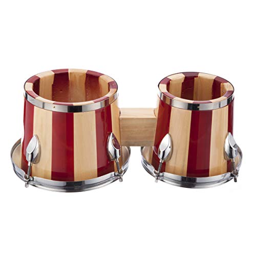RockJam Bongo Drum Set With Padded Bag - Image 5