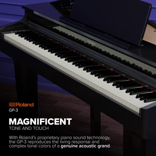 Roland GP-3 Digital Low-Profile Grand Piano - Image 3