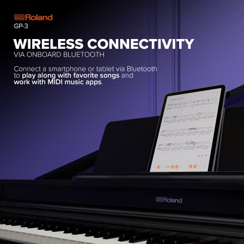 Roland GP-3 Digital Low-Profile Grand Piano - Image 5