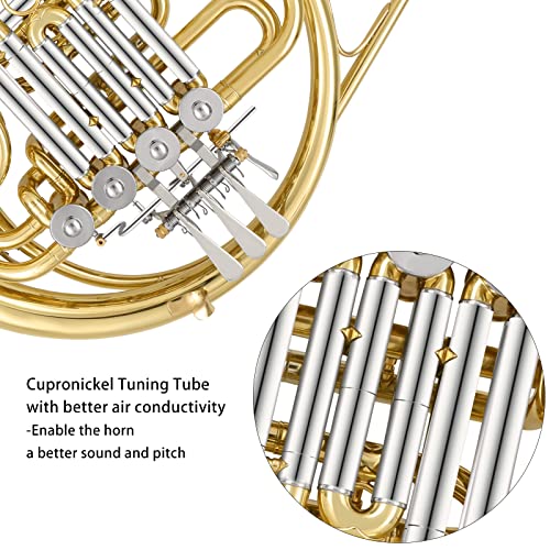 ROWELL Double French Horn F/Bb 4 Keys - Image 3