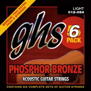 GHS Strings S325-5 Phosphor Bronze Acoustic Strings